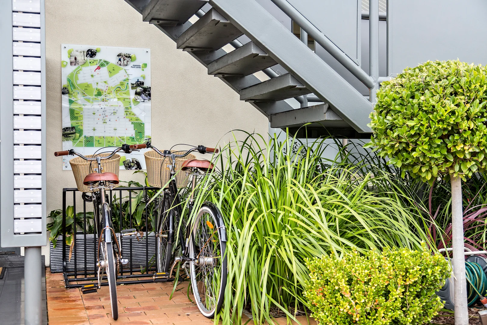 Complimentary bicycle hire for guests at North Adelaide Boutique Stays accommodation